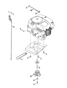 Engine Accessories parts for Columbia Lawn Tractor 13A226JD897 / 2015 from AppliancePartsPros.com