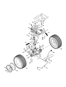 Drive System parts for Columbia Lawn Tractor 13AC26JD897 / 2013 from AppliancePartsPros.com