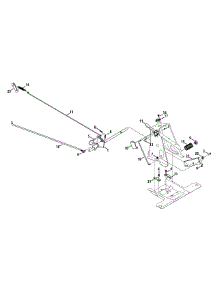 Pedal Controls parts for Columbia Lawn Tractor 13AC26JD897 / 2013 from AppliancePartsPros.com