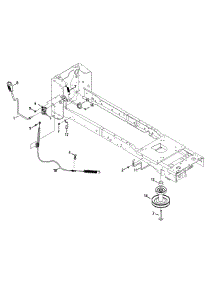 Manual Pto parts for Columbia Lawn Tractor 13APA1KS897 / 2015 from AppliancePartsPros.com