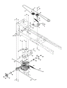 Drive System (Lt) parts for Columbia Lawn Tractor 13APA1KT897 / 2015 from AppliancePartsPros.com