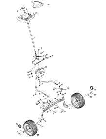 Steering parts for Columbia Garden Tractor 14AQ94KP897 / 2013 from AppliancePartsPros.com