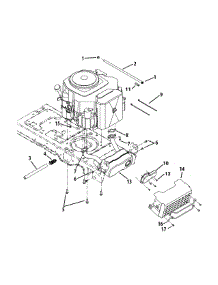 Engine Accessories parts for Columbia Garden Tractor 14A794KK897 / 2014 from AppliancePartsPros.com
