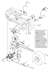 Transmission - Single Speed parts for Columbia Lawn Tractor 13BC77KF897 / 2014 from AppliancePartsPros.com