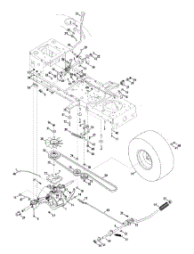 Drive & Rear Wheels parts for Columbia Lawn Tractor 13AN79GS897 / 2012 from AppliancePartsPros.com