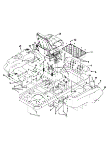 Operators Platform Small Console parts for Columbia Z-Series 17AJ2ACG597 / 2008 from AppliancePartsPros.com