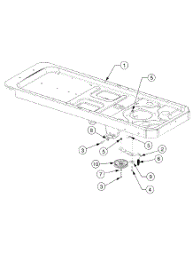 Frame & Drive Idler Assembly parts for Columbia Z-Series 17BK2ACP597 / 2008 from AppliancePartsPros.com