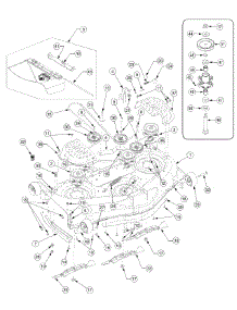 Mower Deck Rzt50 parts for Columbia Z-Series 17BK2ACP597 / 2008 from AppliancePartsPros.com