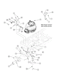 Engine Connections Single parts for Columbia Z-Series 17AJ2ACG897 / 2010 from AppliancePartsPros.com