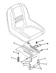 Seat Adjustment parts for Columbia Z-Series 17AF2ACP897 / 2011 from AppliancePartsPros.com
