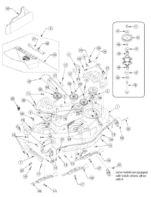 Mower Deck 50 Inch parts for Columbia Z-Series 17AK2ACP897 / 2010 from AppliancePartsPros.com