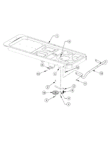 Frame & Drive Idler Assembly parts for Columbia Z-Series 17AF2ACK897 / 2011 from AppliancePartsPros.com
