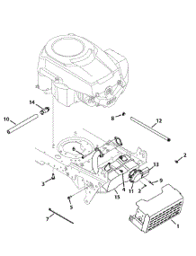 Engine Accessories Kohler parts for Columbia Lawn Tractor 13AV76GF897 / 2010 from AppliancePartsPros.com