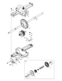 Transmission parts for Columbia Lawn Tractor 13AV76GF897 / 2010 from AppliancePartsPros.com