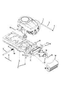 Engine Accessories Kohler parts for Columbia Lawn Tractor 13AV90GS897 / 2010 from AppliancePartsPros.com