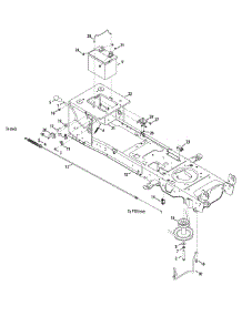 Frame & Pto parts for Columbia Lawn Tractor 13AV90GS897 / 2010 from AppliancePartsPros.com