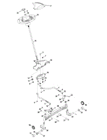Steering Assembly parts for Columbia Lawn Tractor 13AV90GS897 / 2010 from AppliancePartsPros.com