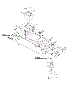 Manual Pto parts for Columbia Lawn Tractor 13AV91GS897 / 2011 from AppliancePartsPros.com