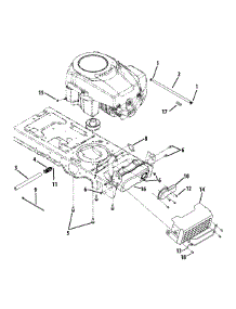 Engine Accessories parts for Columbia Lawn Tractor 13AV90KS897 / 2014 from AppliancePartsPros.com