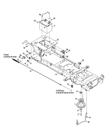 Manual Pto parts for Columbia Lawn Tractor 13AV90KS897 / 2014 from AppliancePartsPros.com