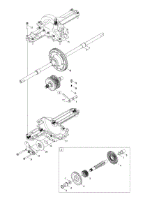 Transmission parts for Columbia Lawn Tractor 13AV90KS897 / 2014 from AppliancePartsPros.com