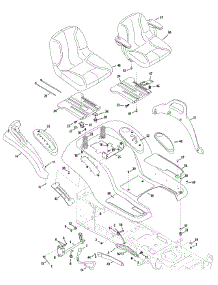 Seat, Fender And Lift parts for Columbia Lawn Tractor 13AX91KS897 / 2013 from AppliancePartsPros.com
