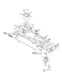 Manual Pto parts for Columbia Lawn Tractor 13AX93KS897 / 2014 from AppliancePartsPros.com