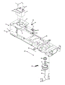 Electric Pto parts for Columbia Lawn Tractor 13AP93KS897 / 2014 from AppliancePartsPros.com