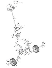Steering parts for Columbia Lawn Tractor 13AP93KS897 / 2014 from AppliancePartsPros.com