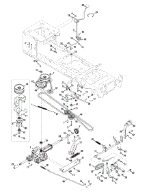 Drive Assembly parts for Columbia Lawn Tractor 13AV90GS897 / 2012 from AppliancePartsPros.com