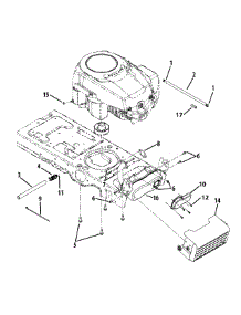 Engine Accessories parts for Columbia Lawn Tractor 13AV90GS897 / 2012 from AppliancePartsPros.com