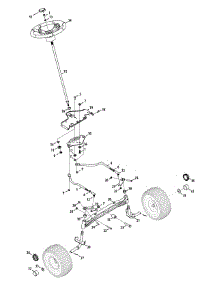 Steering & Front Axle parts for Columbia Lawn Tractor 13AV90GS897 / 2012 from AppliancePartsPros.com