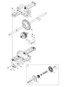 Transmission Assembly parts for Columbia Lawn Tractor 13AV90GS897 / 2012 from AppliancePartsPros.com
