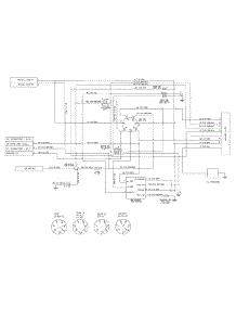 Wiring Diagram 925-04105 parts for Columbia Lawn Tractor 13AV91GS897 / 2012 from AppliancePartsPros.com