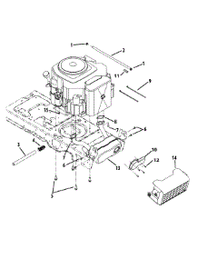 Engine Accessories - Kohler Twin parts for Columbia Lawn Tractor 13AP91GS897 / 2012 from AppliancePartsPros.com