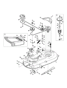 Deck 42-Inch parts for Columbia Z-Series 17AFCACS897 / 2014 from AppliancePartsPros.com