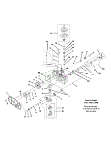 Transmission 618-05128A Lh parts for Columbia Z-Series 17AFCACS897 / 2014 from AppliancePartsPros.com
