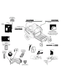 Label Map 17Afcacp897 parts for Columbia Z-Series 17AFCACP897 / 2014 from AppliancePartsPros.com