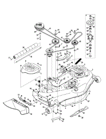 Deck 50-Inch parts for Columbia Z-Series 17ARCACP897 / 2014 from AppliancePartsPros.com