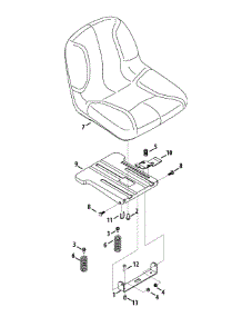 Seat Adjustment parts for Columbia Z-Series 17ARCACP897 / 2014 from AppliancePartsPros.com