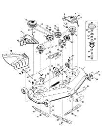 Mower Deck 54-Inch parts for Columbia Z-Series 17BRCACW897 / 2015 from AppliancePartsPros.com