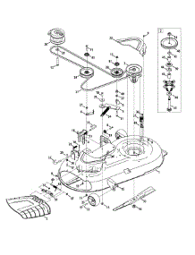 Mower Deck 42-Inch parts for Columbia Z-Series 17ARCBDS897 / 2015 from AppliancePartsPros.com
