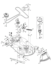Mower Deck parts for Columbia Z-Series 17ARCBDT897 / 2014 from AppliancePartsPros.com