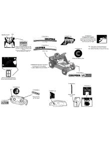 Label Map 17Arcbdt897 parts for Columbia Z-Series 17ARCBDT897 / 2015 from AppliancePartsPros.com