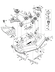 Mower Deck 54-Inch parts for Columbia Z-Series 17ARCBDW897 / 2015 from AppliancePartsPros.com