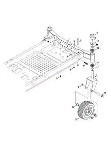 Front Axle parts for Columbia Z-Series 17AFCACS897 / 2013 from AppliancePartsPros.com