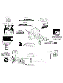 Label Map parts for Columbia Z-Series 17AFCACS897 / 2013 from AppliancePartsPros.com