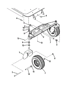 Front Axle parts for Columbia Z-Series 17AF2ACP897 / 2012 from AppliancePartsPros.com