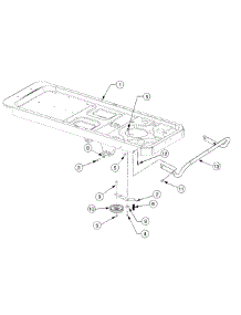 Frame & Drive Idler Assembly parts for Columbia Z-Series 17AF2ACP897 / 2013 from AppliancePartsPros.com