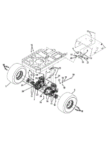 Rear Drive & Wheels 54-Inch parts for Columbia Z-Series 17AF2ACK897 / 2013 from AppliancePartsPros.com